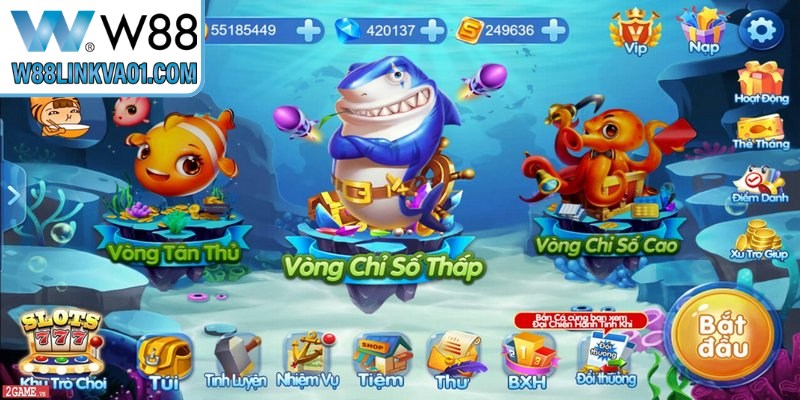 Chiến thuật chơi Bắn Cá h5 W88 đỉnh cao, mang lại thắng lớn từ chuyên gia