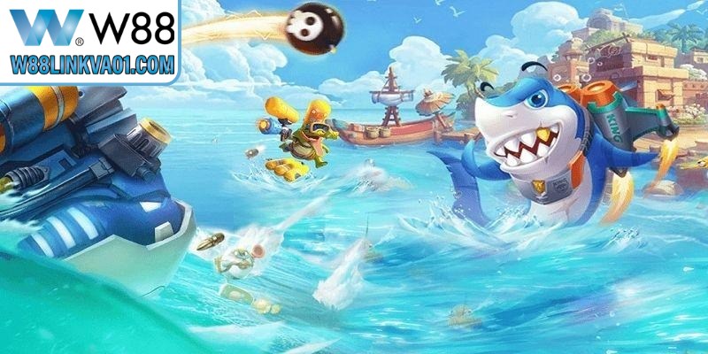 Bắn Cá online mô phỏng hoàn hảo không gian đáy biển sâu thẳm